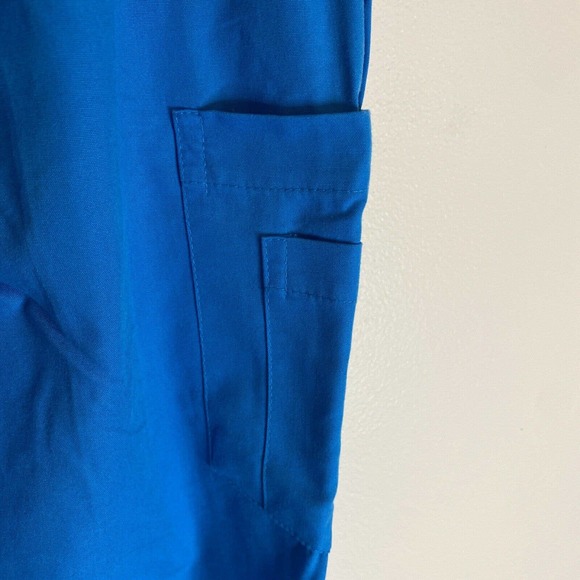 Reina Scrub Bottom Medical Uniform Turquoise Drawstring Pants XS - Picture 9 of 12